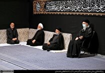 مراسم عزاداری شب تاسوعای حسینی در بیت رهبری
