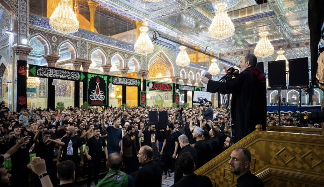 نخستین شب قدر در حرمهای عراق+عکس نخستین شب قدر در حرمهای عراق+عکس