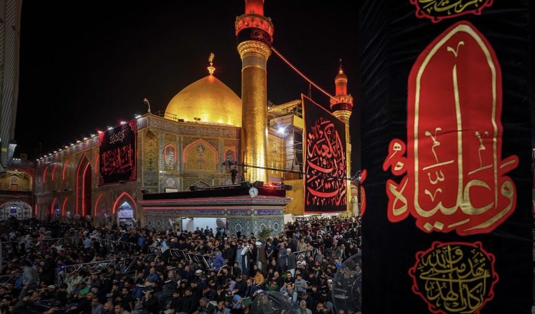 نخستین شب قدر در حرمهای عراق+عکس نخستین شب قدر در حرمهای عراق+عکس