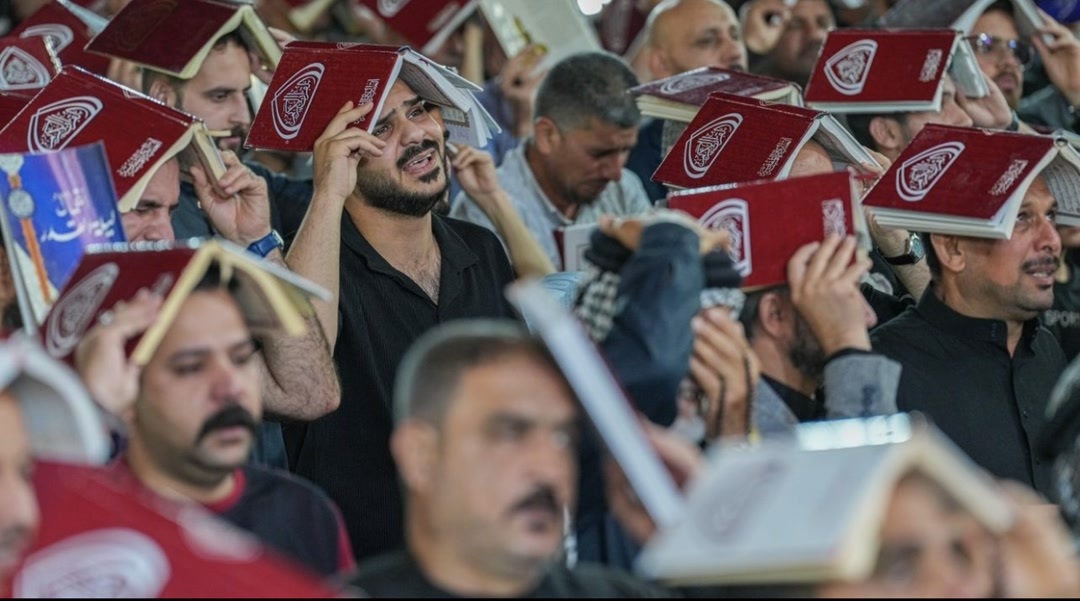 نخستین شب قدر در حرمهای عراق+عکس نخستین شب قدر در حرمهای عراق+عکس