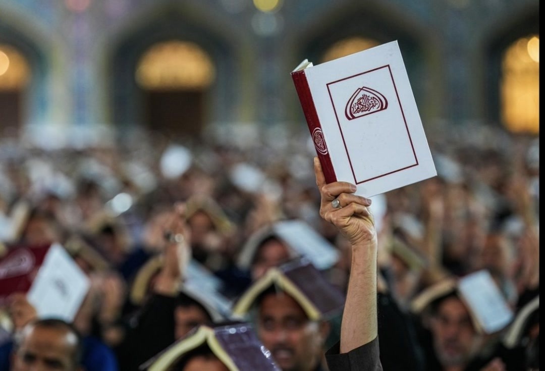 نخستین شب قدر در حرمهای عراق+عکس نخستین شب قدر در حرمهای عراق+عکس