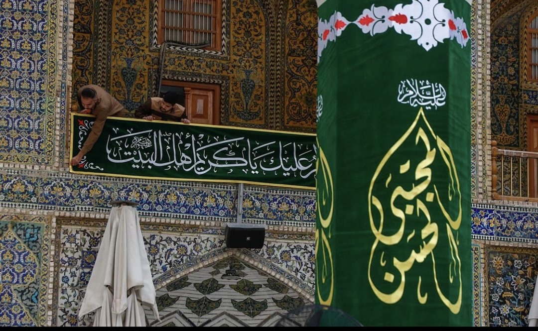 حرم علوی آماده برپایی جشن میلاد امام حسن مجتبی (ع) شد