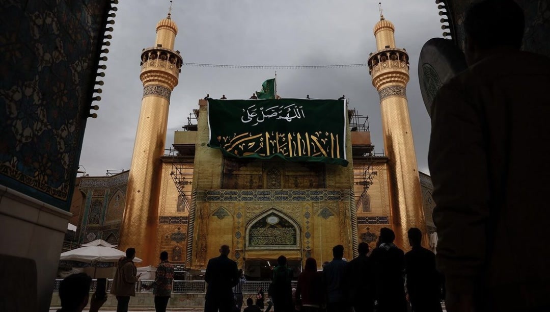 حرم علوی آماده برپایی جشن میلاد امام حسن مجتبی (ع) شد