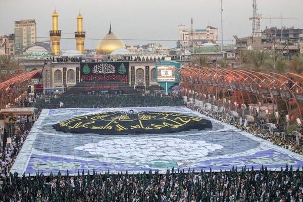 عزاداری موکب بنیعامر در کاظمین +فیلم عزاداری موکب بنیعامر در کاظمین +فیلم