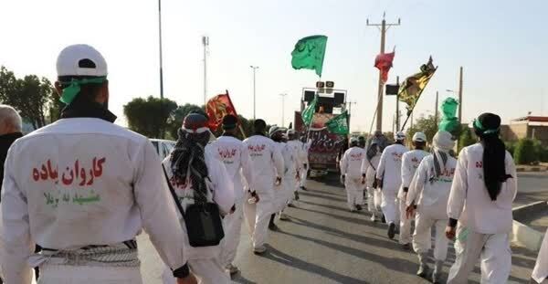 ثبتنام طولانیترین کاروان پیاده اربعین آغاز شد ثبتنام طولانیترین کاروان پیاده اربعین آغاز شد