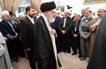 دیدار جمعی از علما و بزرگان اهل سنت کشور با رهبر انقلاب