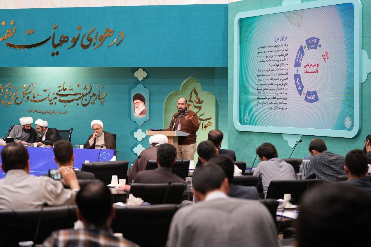 معرفی فعالیتهای تشکلهای شاخص در نشست ملی هیأتها و تشکلهای کشور معرفی فعالیتهای تشکلهای شاخص در نشست ملی هیأتها و تشکلهای کشور