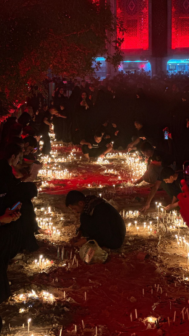 شام غریبان با زمزمه الوداع در کربلا +فیلم شام غریبان با زمزمه الوداع در کربلا +فیلم