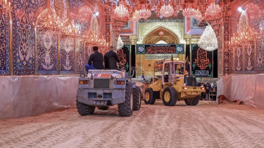 آمادهسازی کربلا برای حضور بزرگترین دسته عزاداری عاشورا +عکس و فیلم آمادهسازی کربلا برای حضور بزرگترین دسته عزاداری عاشورا +عکس و فیلم