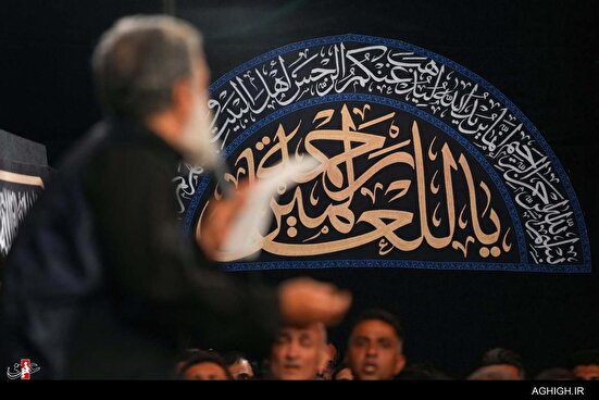 عزاداری شب شهادت پیامبر اکرم(ص) در حرم رضوی