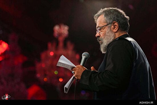 عزاداری شام شهادت پیامبر(ص) در حرم رضوی