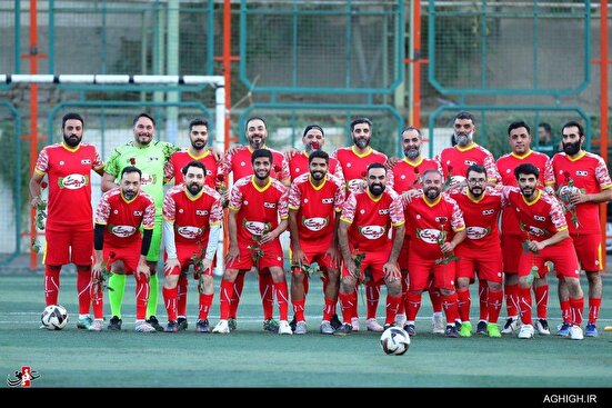 بازی دوستانه تیم مداحان و خیریه هادی