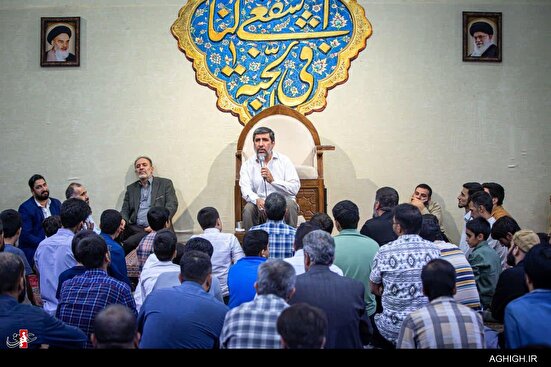 مراسم سالروز ورود حضرت معصومه(س) به قم در هیئت فاطمیون قم