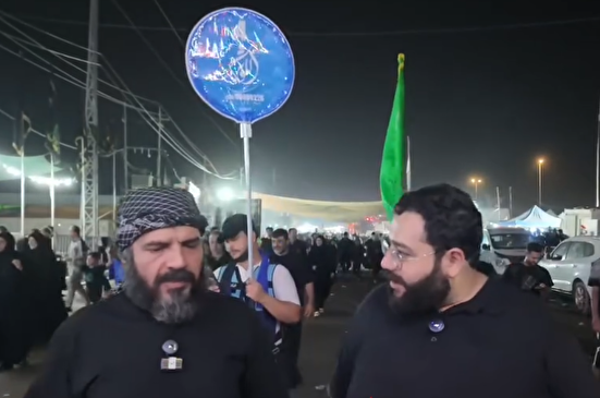 گفتگو با حاج ابراهیم رحیمی در مشایه الاربعین