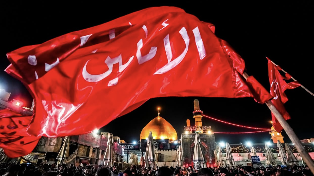 حضور پرشور زائران پیاده در سامرا با امنیت کامل +فیلم حضور پرشور زائران پیاده در سامرا با امنیت کامل +فیلم