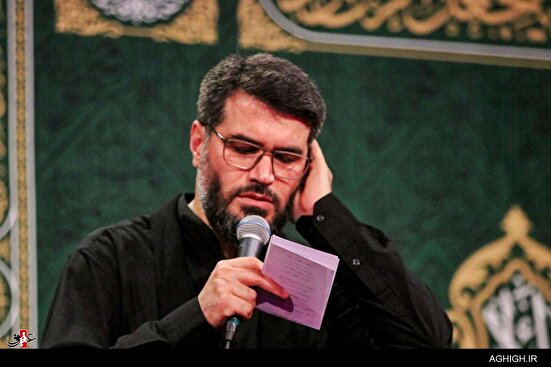 عزاداری شب شهادت حضرت معصومه(س) در هیئت آیین حسینی