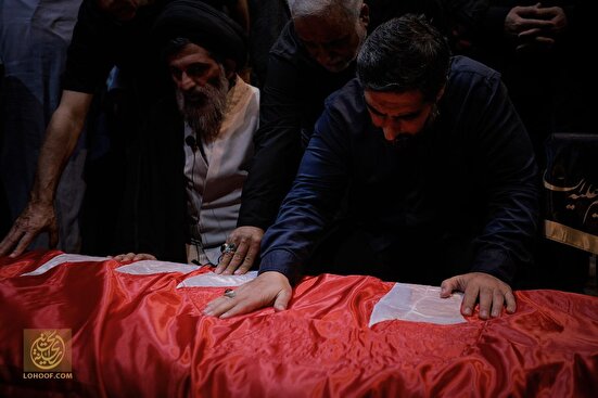 مراسم تشییع والده حاج سید مجید بنی فاطمه