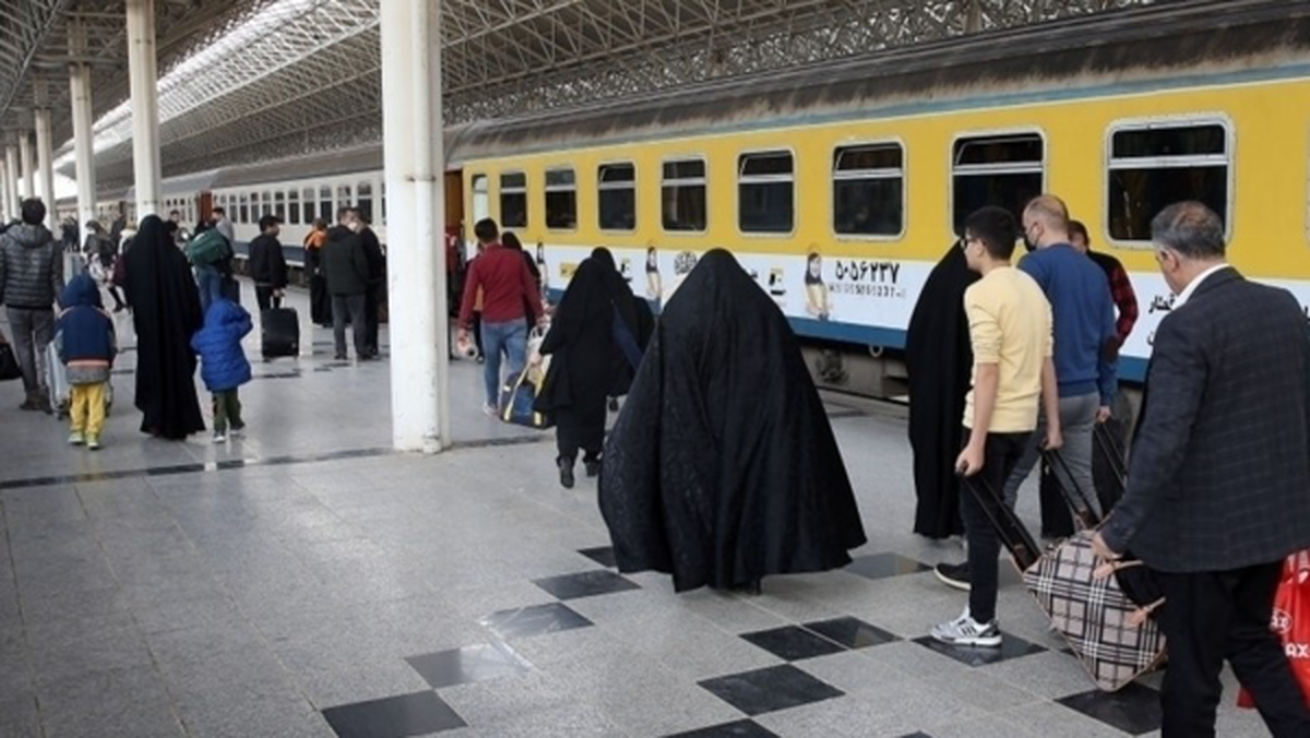 سفرهای قطاری به کربلا جای اتوبوس را گرفت