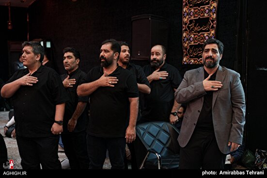 مراسم ترحیم والده حاج سیدمجید بنی فاطمه