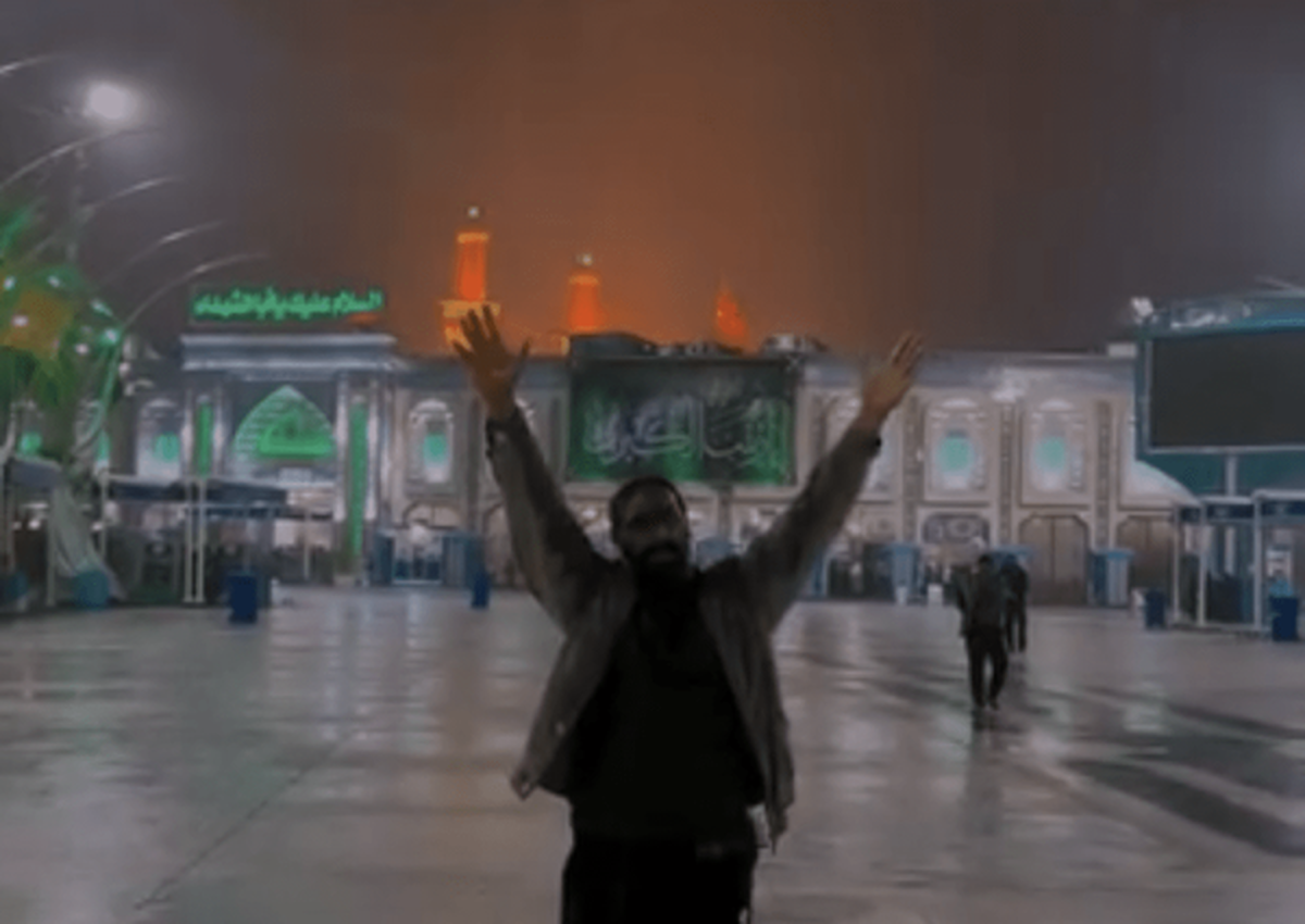 اولین باران پاییزی در کربلا بارید