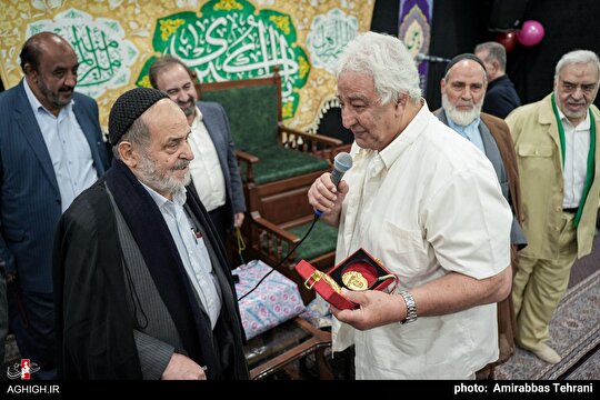 گزارش عقیق از مراسم نکوداشت پیرغلام اهل بیت حاج مهدی آصفی در حسینیه حضرت زهرا(س)